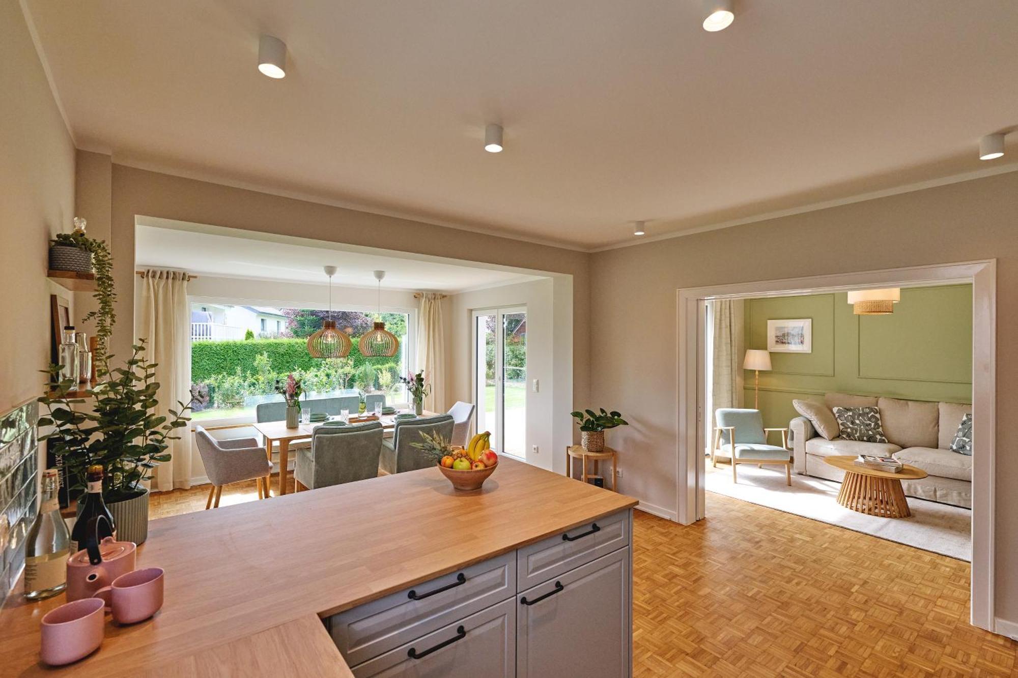 Lykke Hus - Wohnung Mathildas Garten Eg تيميندورفير ستراند المظهر الخارجي الصورة