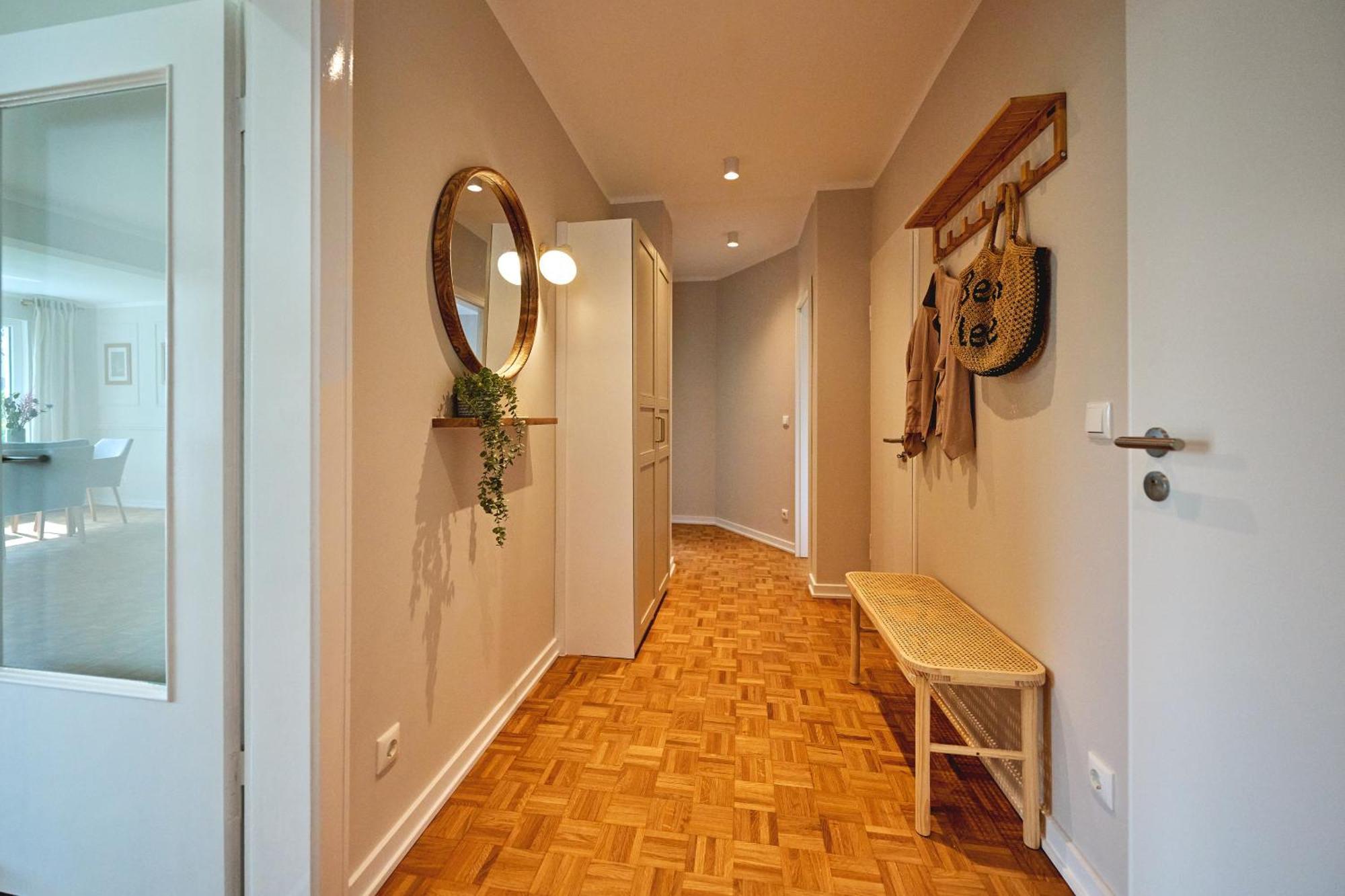 Lykke Hus - Wohnung Mathildas Garten Eg تيميندورفير ستراند المظهر الخارجي الصورة